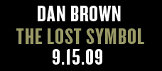 Dan Brown: The Lost Symbol: September 15, 2009
