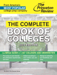 The Complete Book of Colleges, 2014 Edition