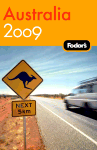 Fodor's Australia 2009