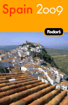 Fodor's Spain 2009