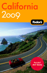 Fodor's California 2009