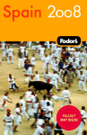 Fodor's Spain 2008