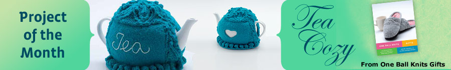 Project of the Month: Tea Cozy from One Ball Knits Gifts