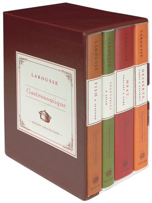 Click her for more information about the Larousse Gastronomique Reciple Collection