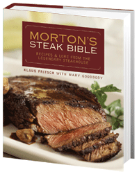 Morton's Steak Bible Contest Bookshot