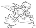 Pixie Hollow Games Maze