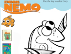 Finding Nemo Dory Coloring Page
