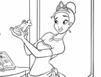 Color Princess Tiana