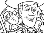 Woody & Buzz Coloring Page