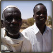 Daoud and his father in Darfur